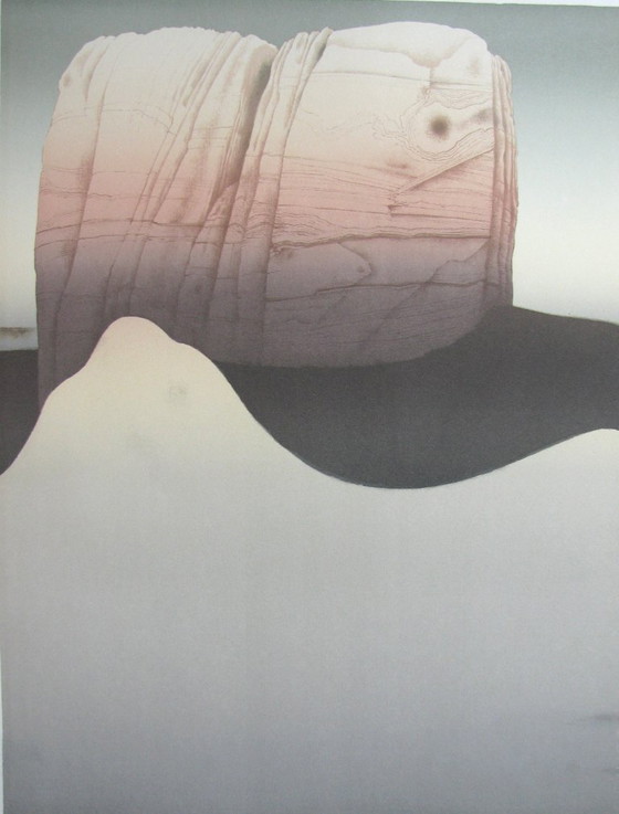 Image 1 of LE FOLL Alain, litografia astratta