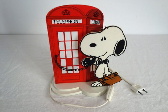 Image 1 of Vintage Snoopy Table Lamp by Nuova Linea Zero, 1980s