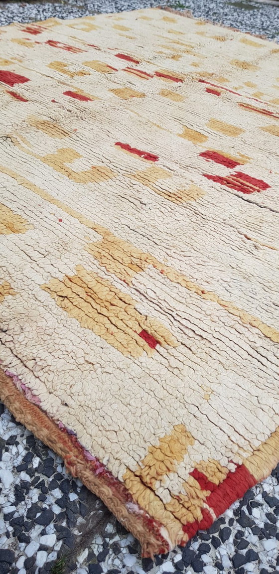 Image 1 of Handgeknoopt Berber kleed wol 199x165cm