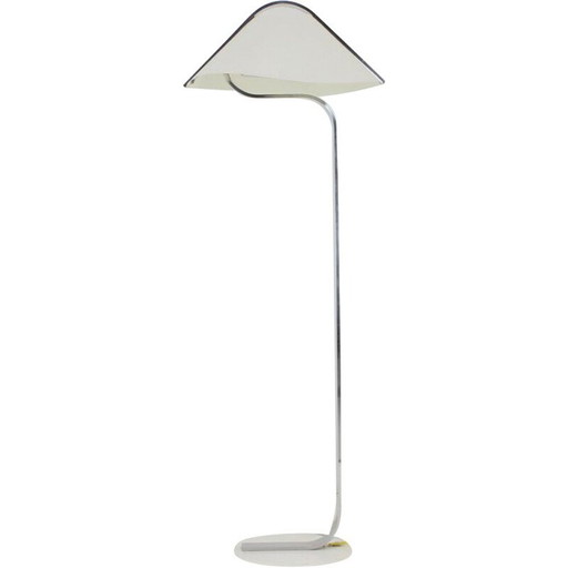 Vintage metalen en plastic vloerlamp, Italië 1970