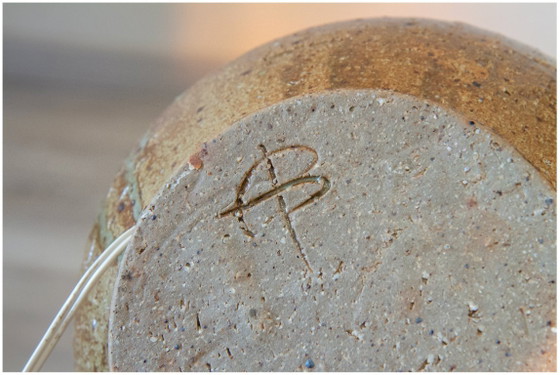 Lampe Grés Et Laine Brut, Signée Alain Blanchard, 1970 – Ceramic, Wool (photo 8 of 8)