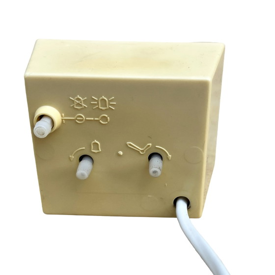 Image 1 of Modernist electric alarm clock ESGE, Germany, 1970s.