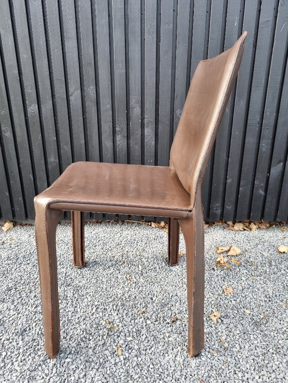 Image 1 of 4 sedie Cassina marrone scuro