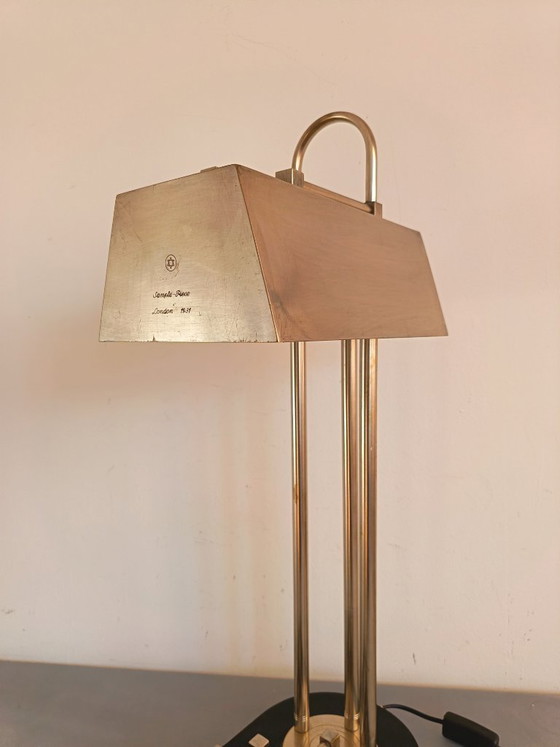 Image 1 of Lampe de table Bauhaus, prototype - Londres 1931. Design de Marcel Breuer ?