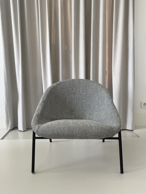 Vintage Artifort Stuhl mit neuer Polsterung