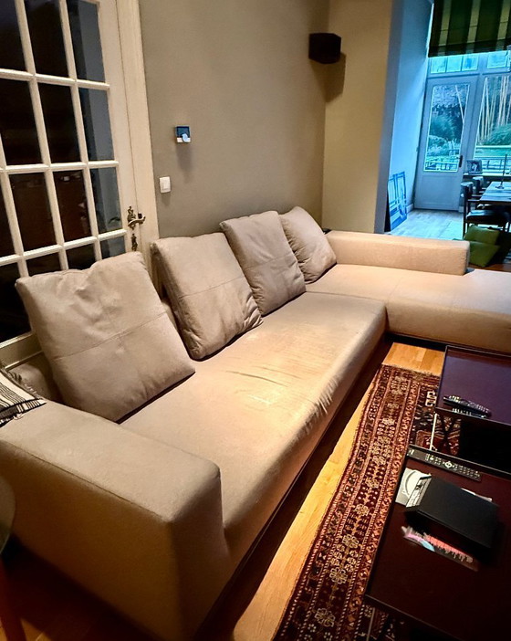 Image 1 of Divano lounge B&B Italia (2004) – grigio – sospensione perfetta – disposizione angolare