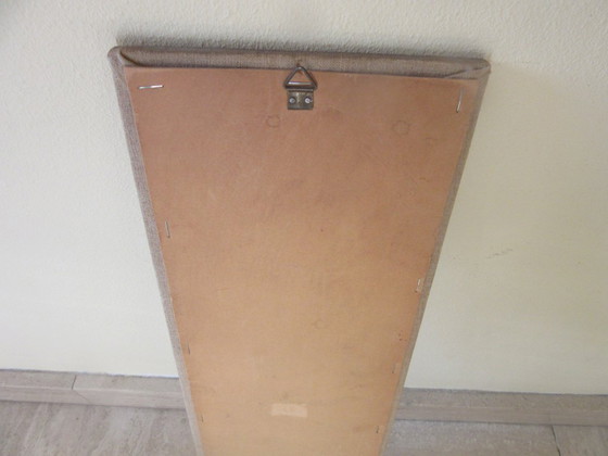 Image 1 of Placa de cerámica para colgar en la pared con la imagen de una madre y su hijo, estilo moderno de mediados de siglo, firmada por