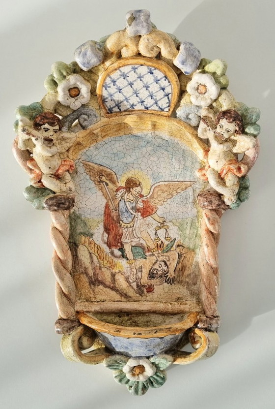 Image 1 of Pila bautismal de agua bendita de San Miguel