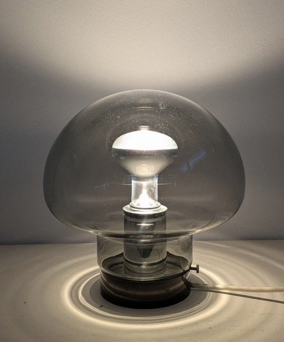 Peil & Putzler Mushroom Table Lamp / Set Of 2 / Mint Conditions – Peill & Putzler, Glass (photo 4 of 5)
