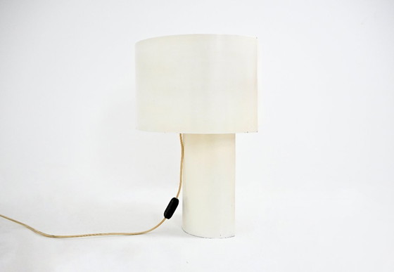 Image 1 of "Spiral" tafellamp van Ingrid Hsalmarson voor New Lamp, 1970