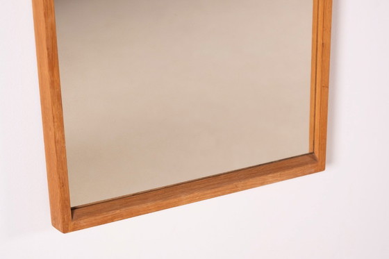 Image 1 of Kai Kristiansen Oak Mirror Model 145 for Aksel Kjersgaard, 1960s