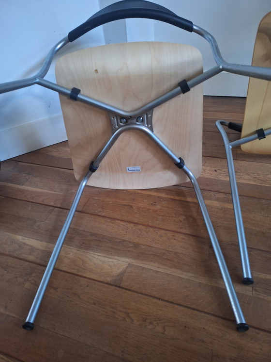 Image 1 of 2x Silla Frits Hansen Vico Magistretti