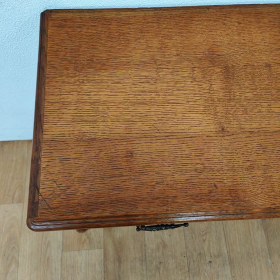 Image 1 of Vintage Landelijke sidetable bureau kaptafel tv-meubel make-up tafel