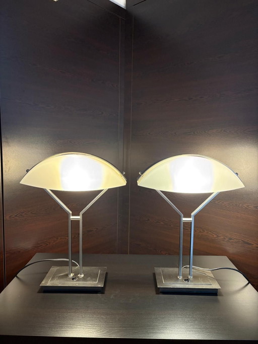 Une paire de Lampes de Peters Design—Allemagne, milieu du siècle.