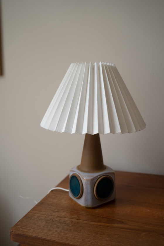 Image 1 of Danish ceramic table lamp