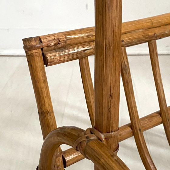 Portariviste in Rattan Vintage Anni '70 (photo 4 of 9)