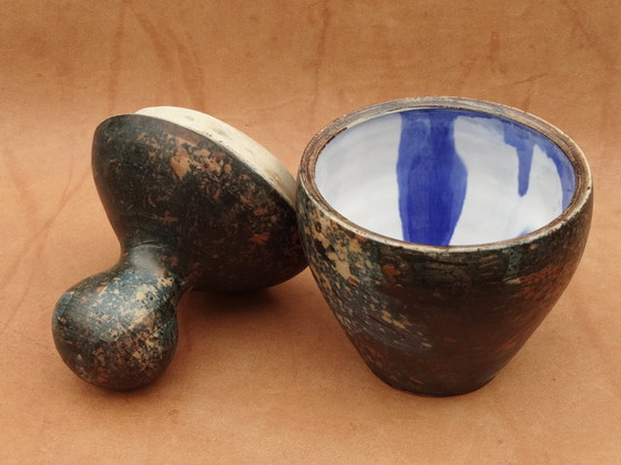 Image 1 of Dekseldoos, Gerhard Liebenthron (1925-2005), estudio de cerámica