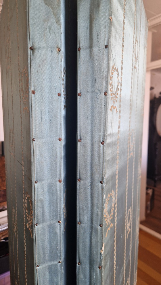 Image 1 of Antiek kamerscherm satijn