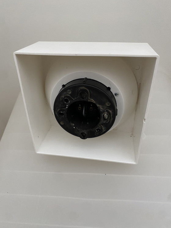 Image 1 of 2 lampade da soffitto/parete vintage in bachelite - anni '50 - stile industriale/era spaziale
