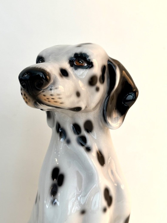 Image 1 of Bellissimo dalmata in ceramica vintage - alto 40 cm