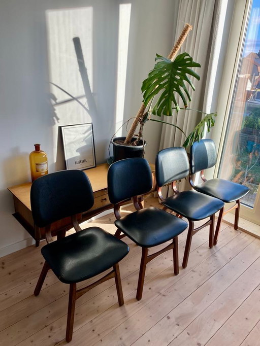 Set di 4 sedie Borge Mogensen