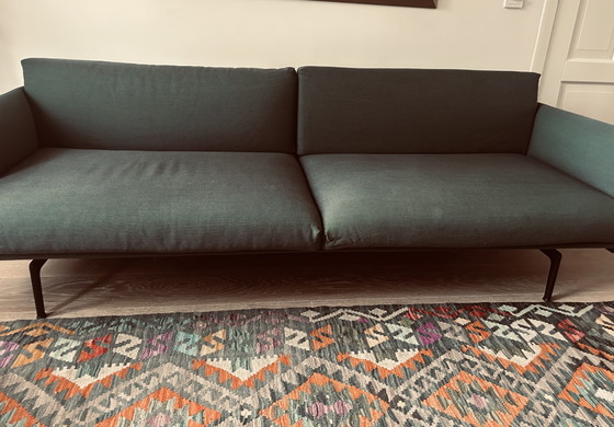 Bellissimo modello Muuto Outline a 3 posti. – Divani, Metal, Textile (photo 6 of 9)