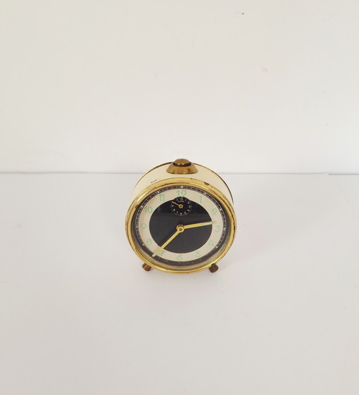 Réveil vintage Blessing / Horloge de table Réveil mécanique / manuel