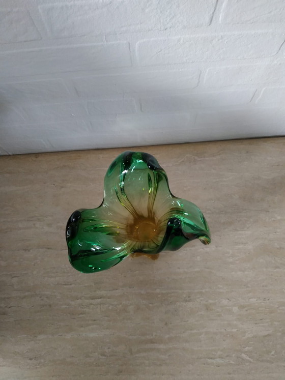 Vase Murano, Vert (photo 5 sur 5)