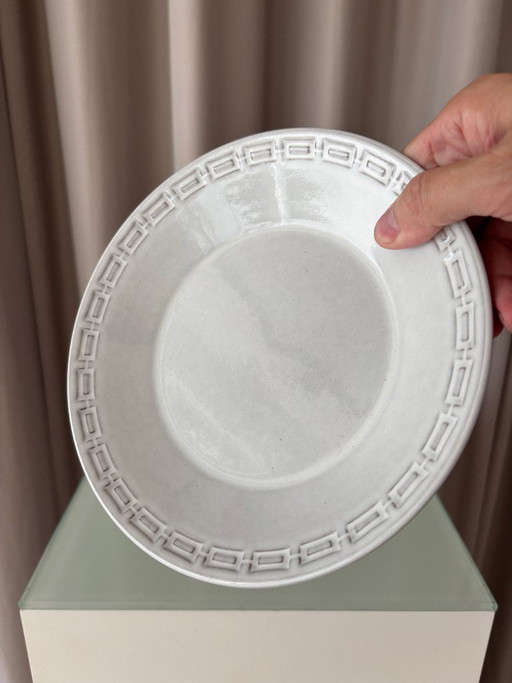 Set mit 4 Vintage-Suppentellern aus Steingut von Ceramano Germany | Mid-Century Modern – servies, Ceramic