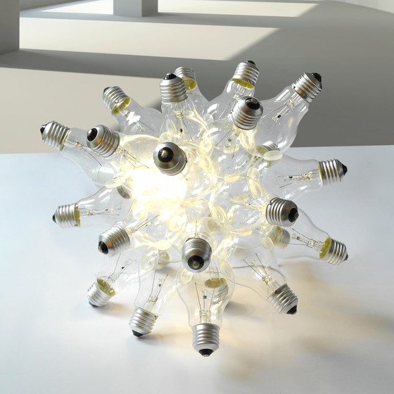 Image 1 of "Spare" Light Object Constructed From 26 Light Bulbs