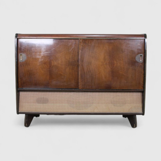 Image 1 of Meuble radio vintage, meuble audio, meuble musical