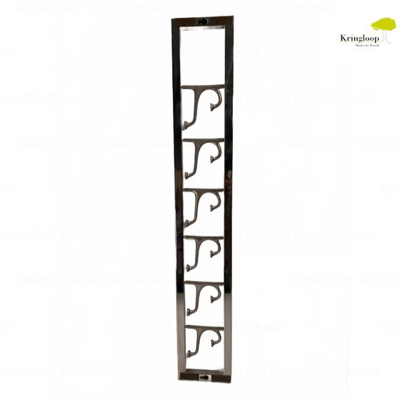 Image 1 of Franse Art Deco kapstok of kapstok met draaibare haken