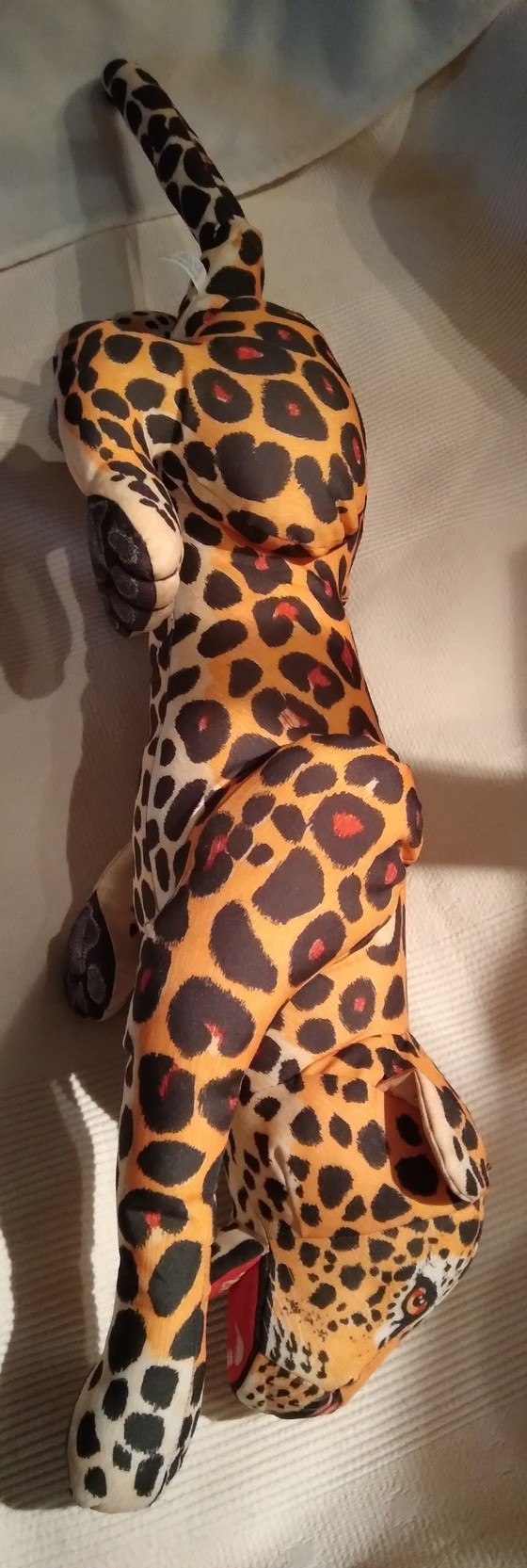 Image 1 of Großer, dekorativer Panther aus den 1980er Jahren, Fallschirmstoff