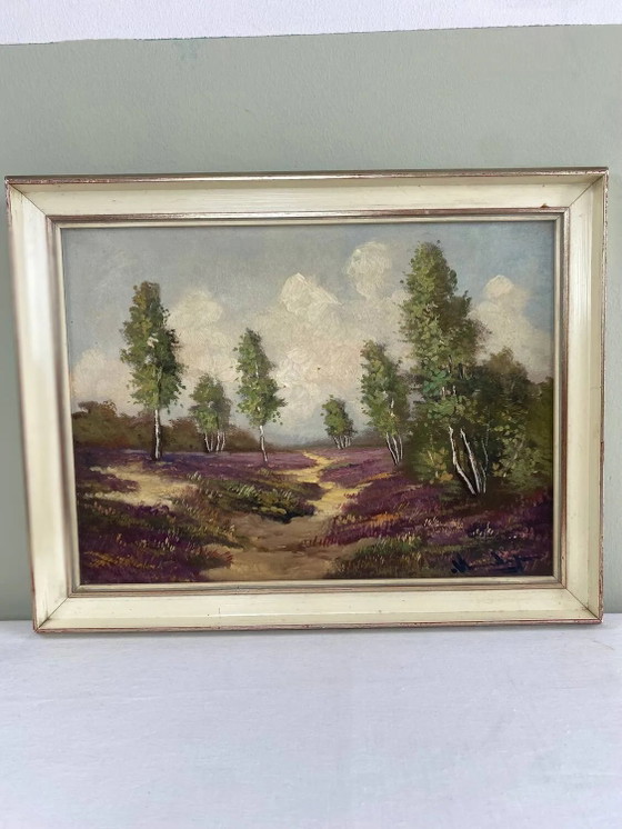 Pintura "Camino en el brezal" – Pinturas y dibujos, Wood (photo 6 of 22)