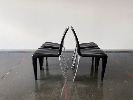 Image 1 of Vintage Chair Louis XX by Philippe Starck for Vitra, 1990s, Set of 4