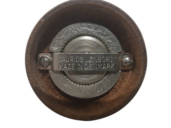 Salière et moulin à poivre en teck de Laurids Lonborg, Danemark, années 1960, lot de 2 – Accessoires de table (photo 5 of 7)