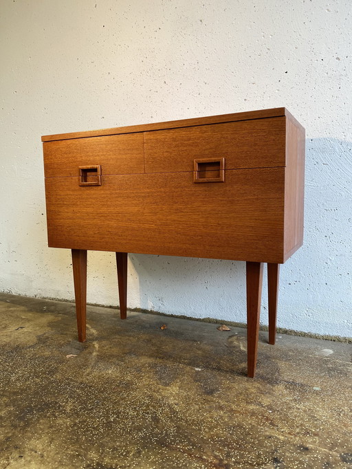 Vintage Teak Cabinet Danish Design 