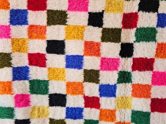 Multicolored Berber Moroccan Rug 250cm x 150cm – Rugs & carpets, Wool (photo 6 of 8)