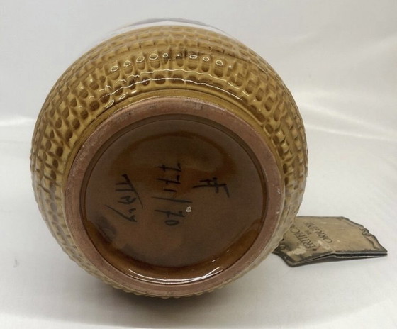 Image 1 of Pitcher vase by Fratelli Fanciullaci with grape decoration