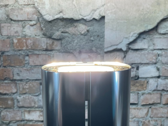 Artemide Megaron Vloerlamp – Chroom | Gianfranco Frattini – Vloerlampen, Metal, Aluminium (photo 5 of 7)