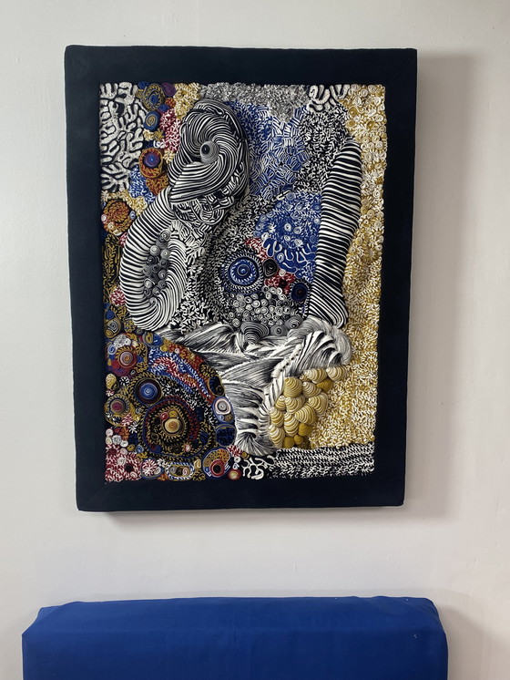 Image 1 of Table Sculpture Art Textiles Ref Melody