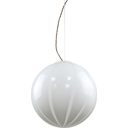 Lampe suspendue Swirl Globe, Italie 1970