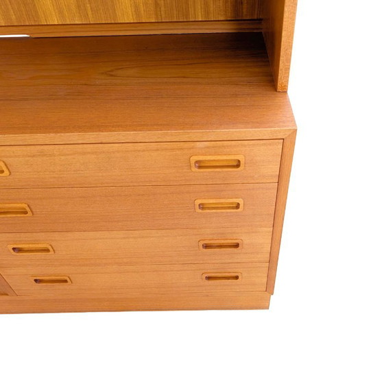 Poul Hundevad Libreria Mid-century in Teak Mobile Design Danese, Librerie, Legno, Marrone (foto 9 di 10)