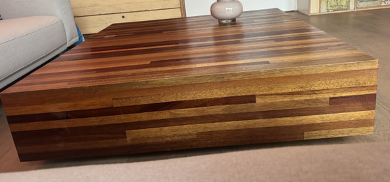 Linteloo Aulia Salontafel - Henk Vos - Natural Mixed Wood - 1.20 X 1.20 Cm (photo 4 of 7)
