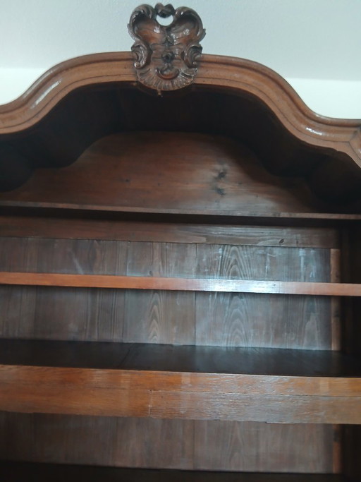 Niederländischer Eichenschrank, 18. Jahrhundert