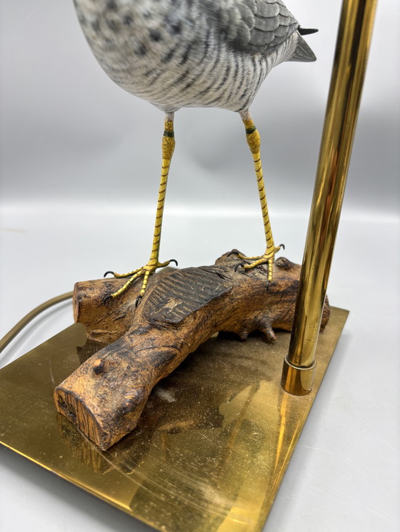 Image 1 of Hollywood-Regency-Vogel-Tischlampen