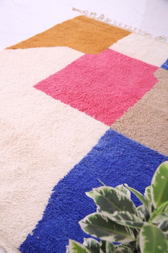 Tapis Berbère Traditionnel Tissé À La Main Artisanale Taille 2/3 M – Ahrend, Wool (photo 5 of 8)
