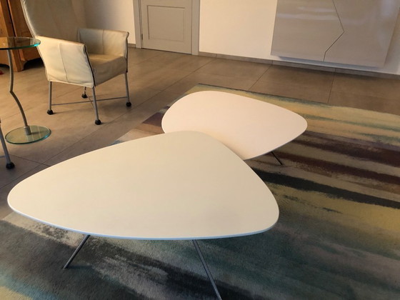 Image 1 of 2 x Tavolino da caffè Leolux forma organica