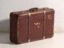 Antique travel suitcase in vulcanised fibre – Czechoslovakia, circa 1930 – Travel bags, Wood, Metal (photo 34 of 39)