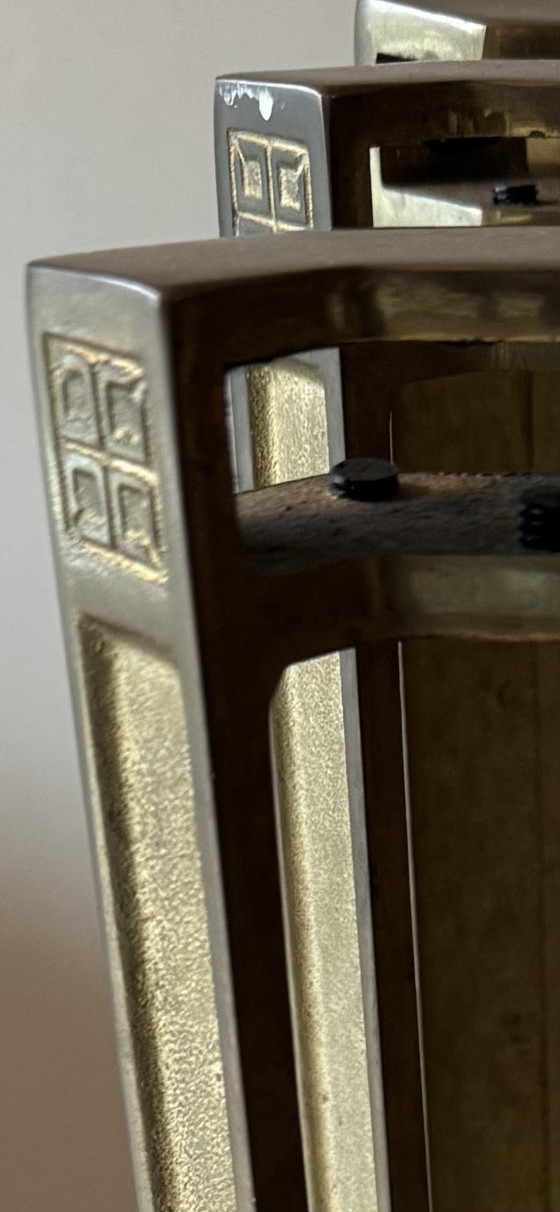 Image 1 of Pieds de table pour table d'appoint avec plateau en verre Peter Ghyczy